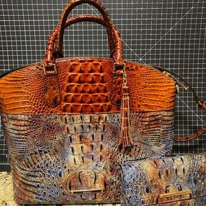 Brahmin Handbag plus wallet
